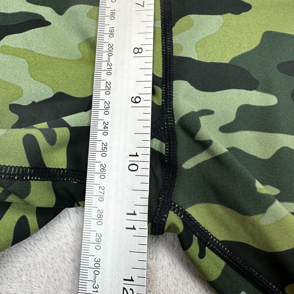 NWT Rise by LuLaRoe Women's Large Camo 7/8 Leggings Hot Pink Stripe High Waist - Picture 10 of 12
